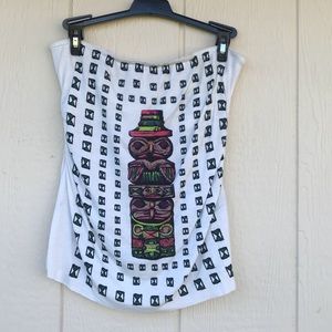 Strapless tiki top